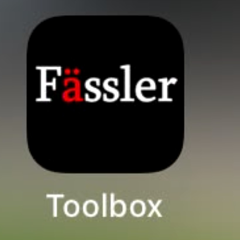 La Toolbox installée sur l'écran d'accueil d'un téléphone